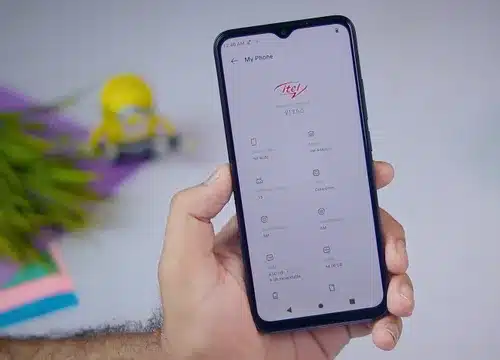 itel A05s os