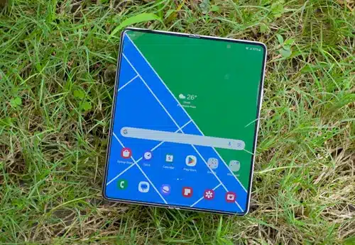 Samsung Z Fold 5 display