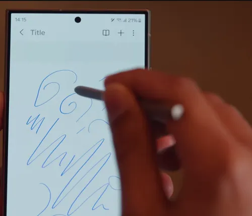 Samsung Galaxy S24 Ultra S pen designing 