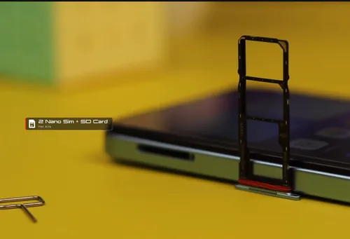 itel A70 Pro sim tray