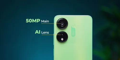itel P55 5G 50MP Camera